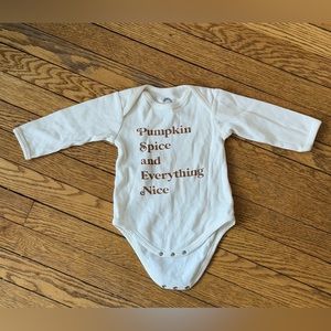 Emerson and Friends Fall Onesie - Size 12-18 Months